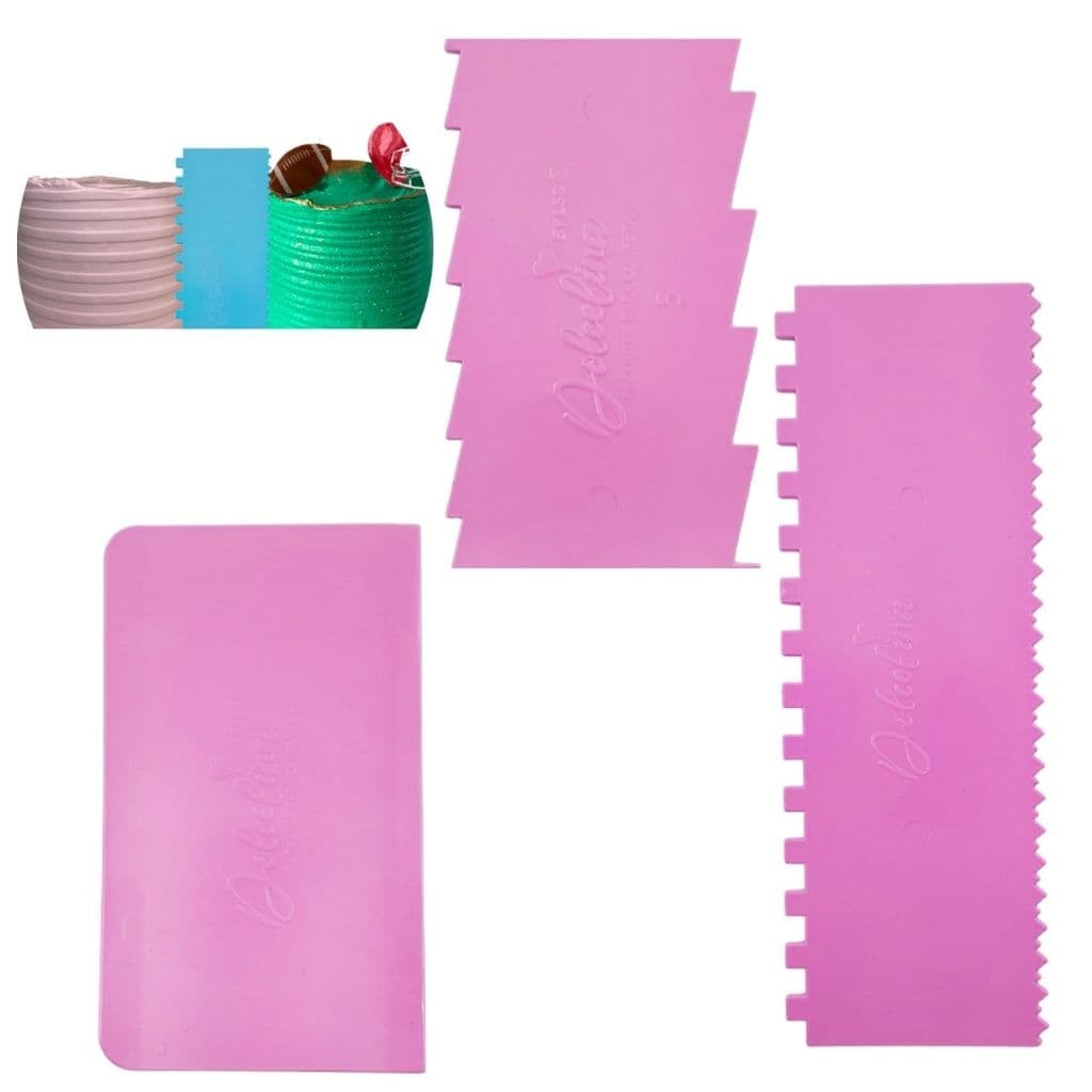 Espátulas De Bolo para chantilly Decorativas Modelos Diferentes