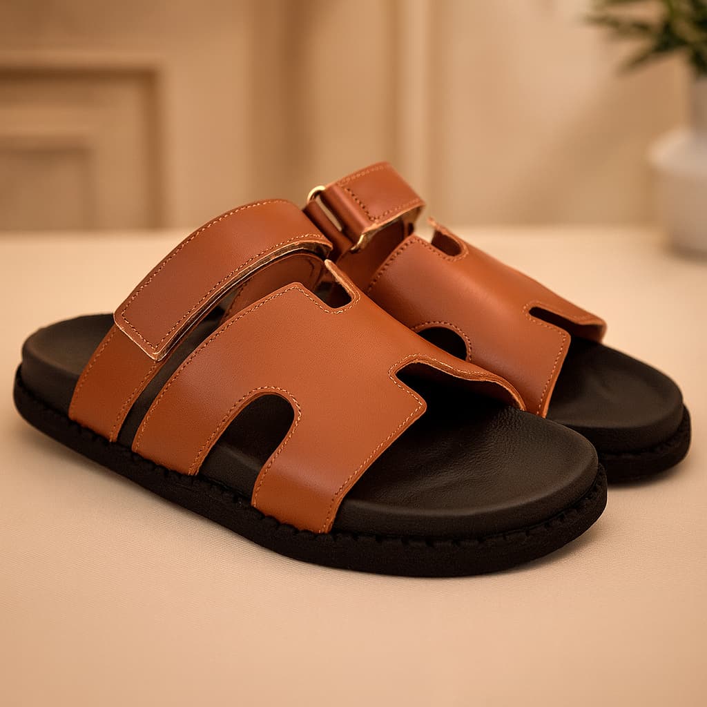 Sandália Feminina Papete Flat Confortável Têndencia Verão