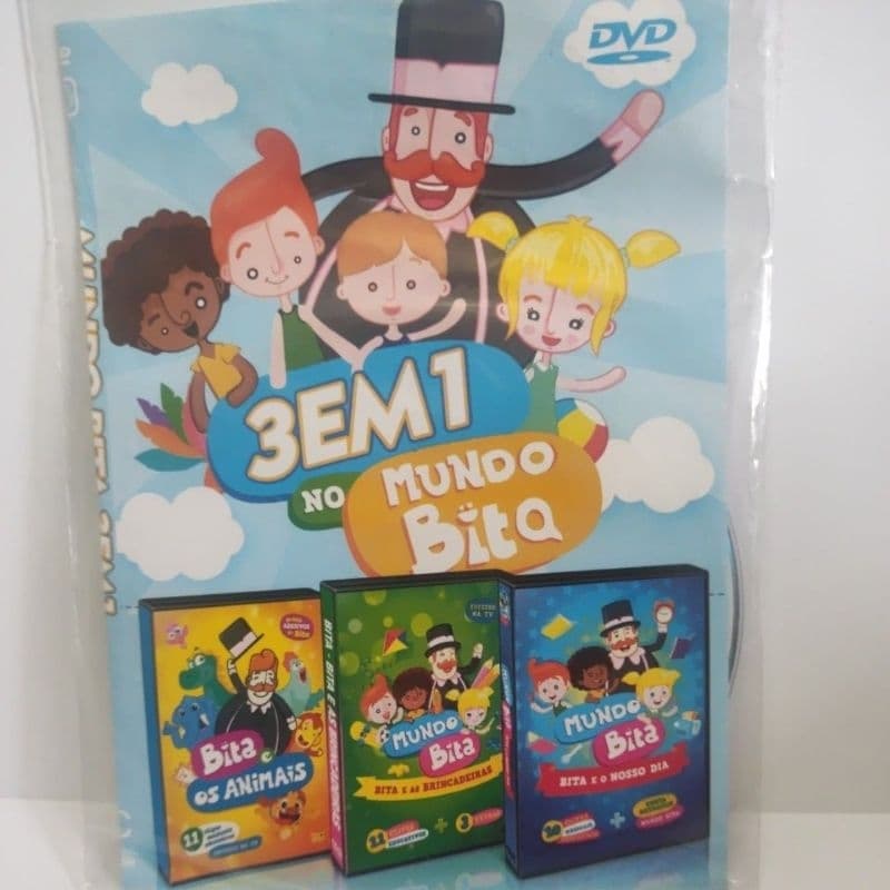 dvd No mundo Bita 3x1