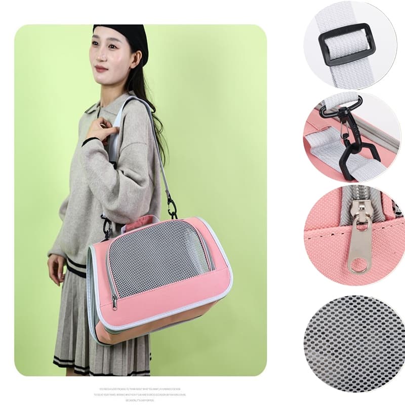 Bolsa de Transporte gato cachorro avião passeio viagem Para Cães Cachorro E Gato amor de pet