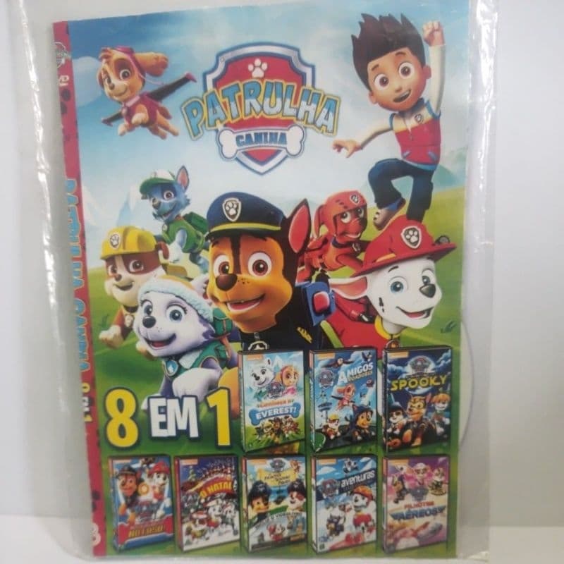 dvd patrulha canina 8x1