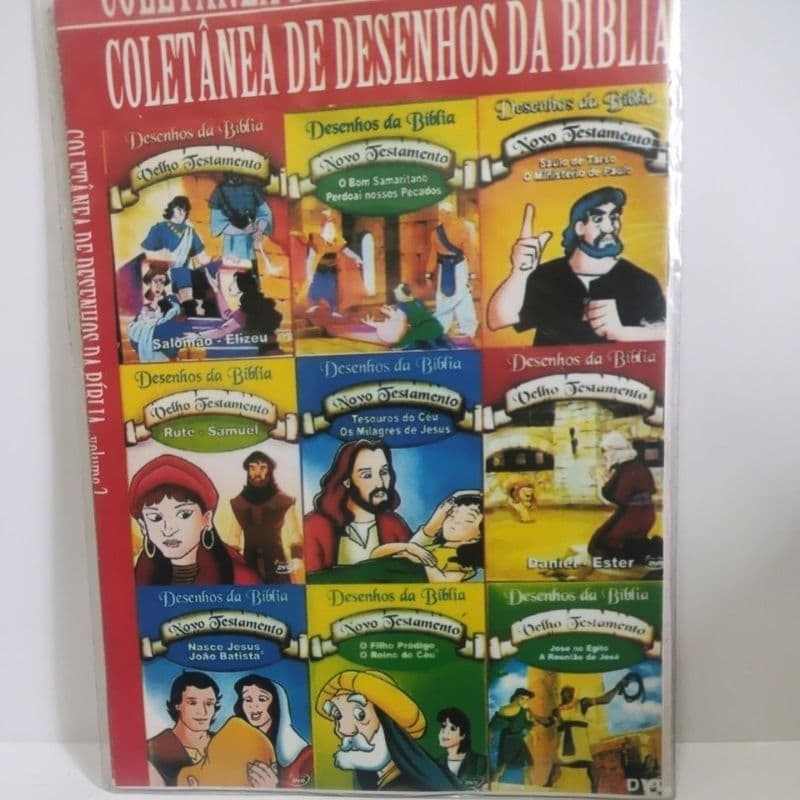 dvd desenhos da Bíblia coletania