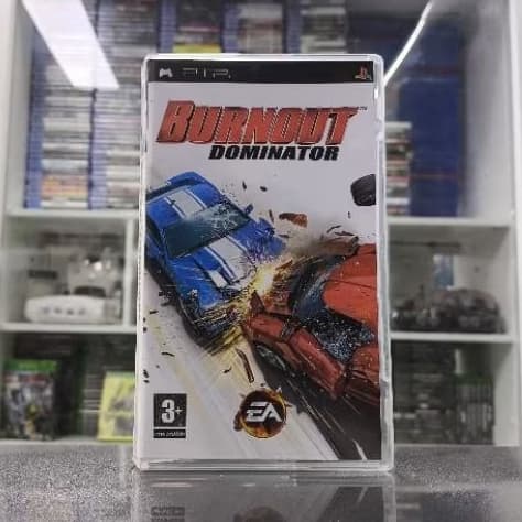 Burnout: Dominator - PSP (Capa Refeita)