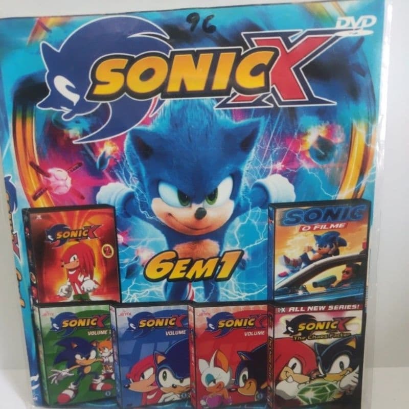 dvd Sonic 6x1