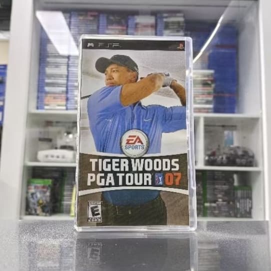 Tiger Woods PGA Tour 07 - PSP (Capa Refeita)