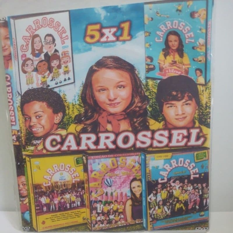 dvd carrossel 5x1
