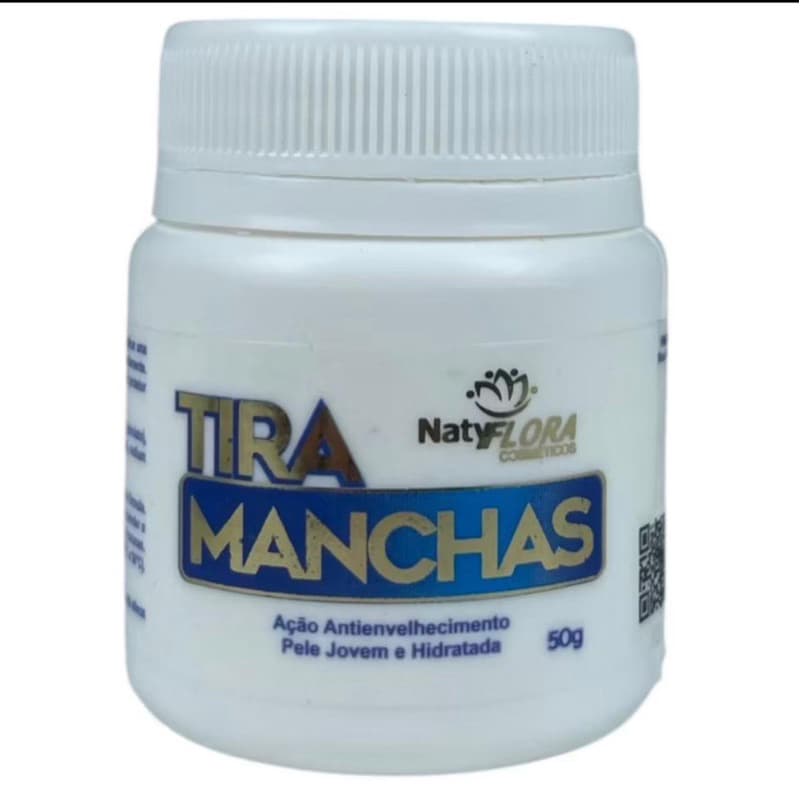 Creme Tira Manchas, Acaba com Melasma e Ação Anti-envelhecimento 1 Unidade 50g NatyFlora