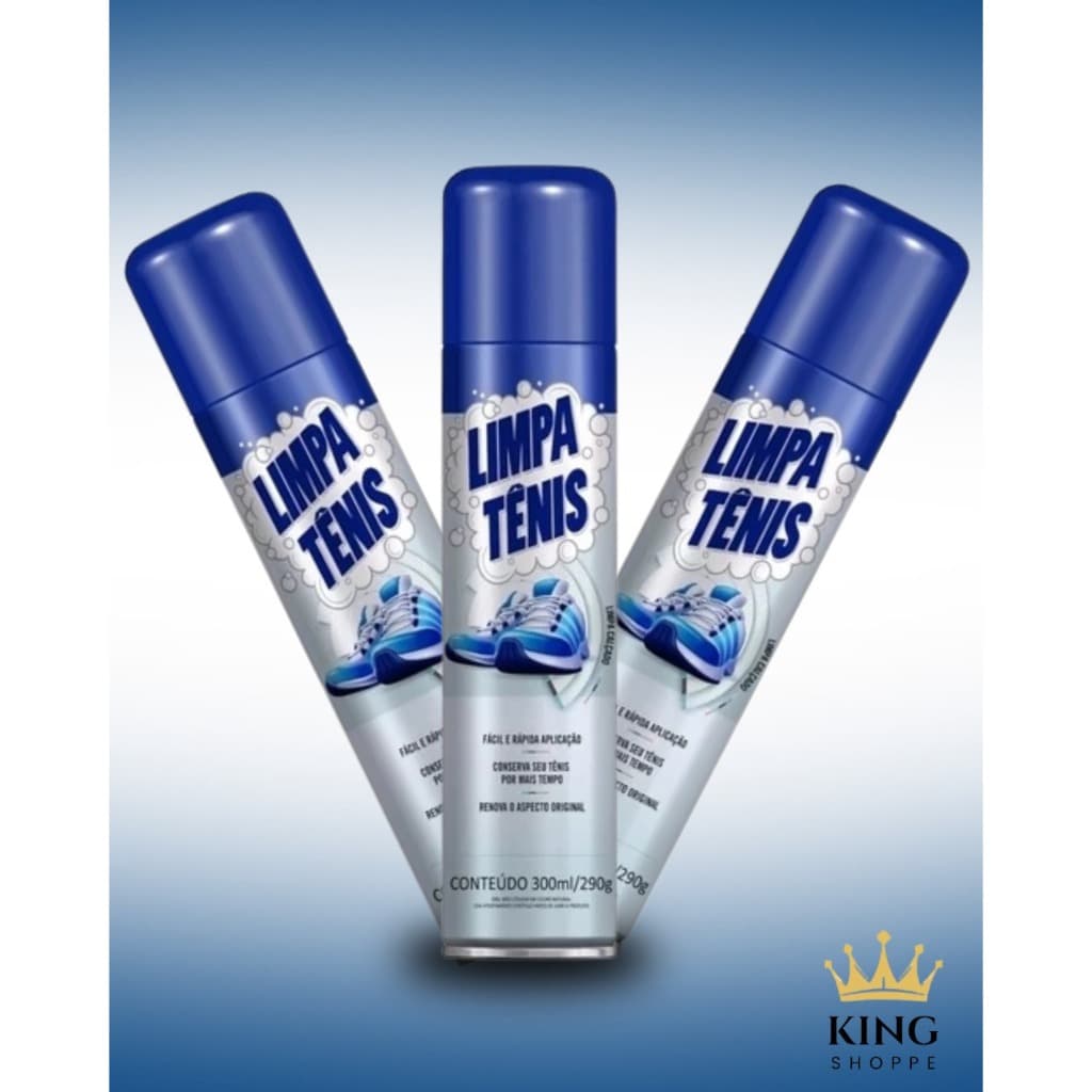 Espuma mágica limpa tênis spray Tênis branco e colorido limpa tênis encardido - Petroplus