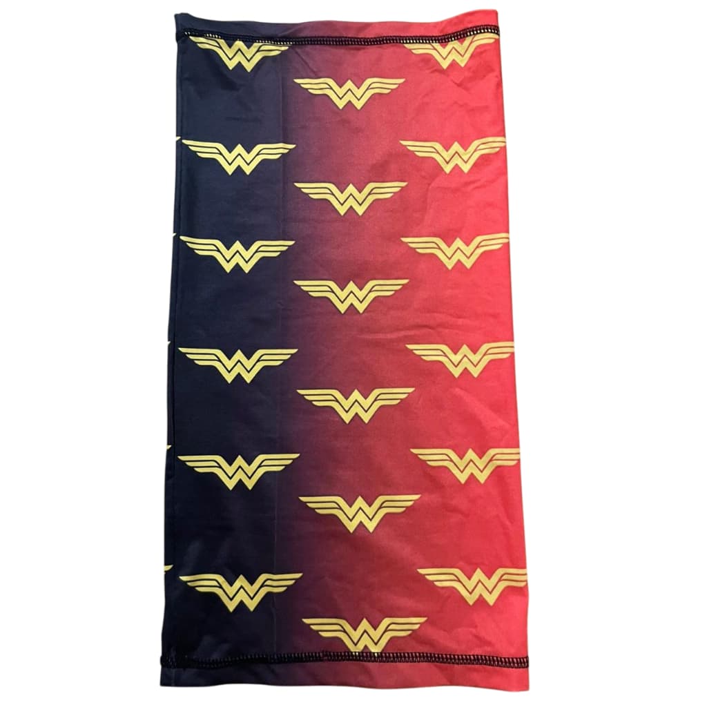 Kit Bandana Mulher Maravilha Touca Bike Proteção Balaclava esportiva UV50 wonder woman