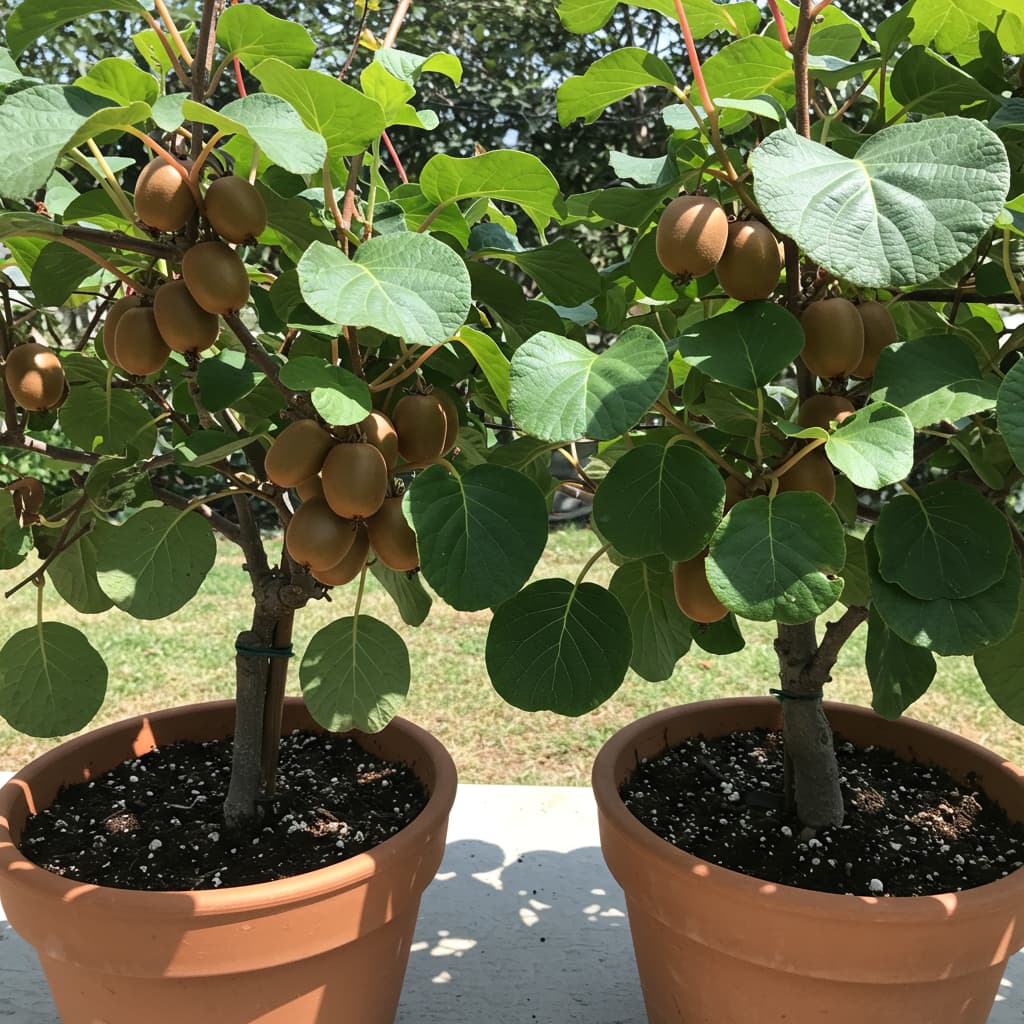 pacote sementes de kiwi para vasos