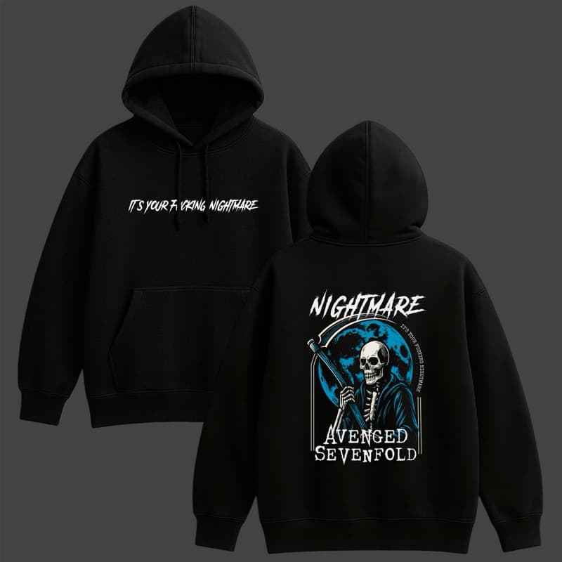 Moletom Canguru c/ Capuz Avenged Sevenfold - Nightmare