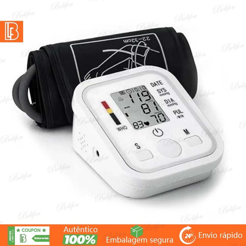 Aparelho Medidor De Pressão Arterial Digital De Braço