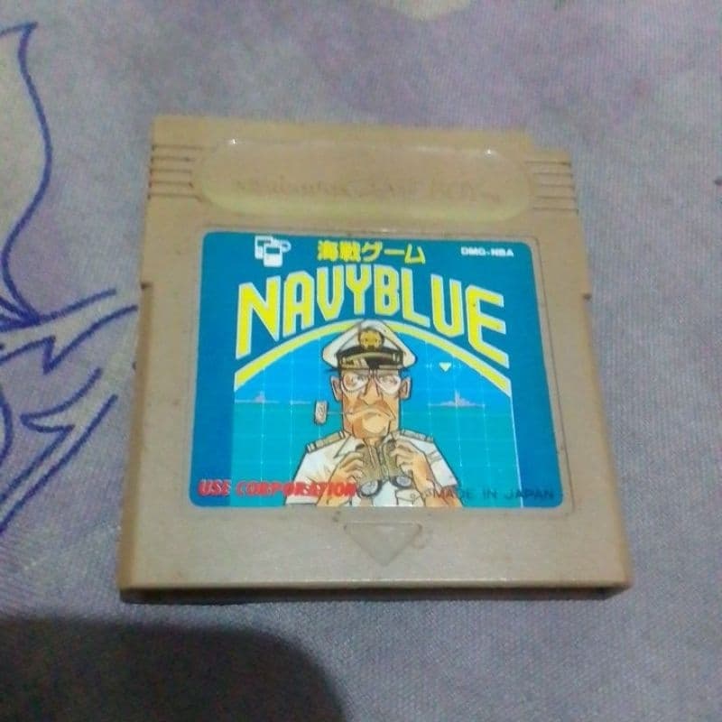 Cartucho de Game Boy Navy Blue original