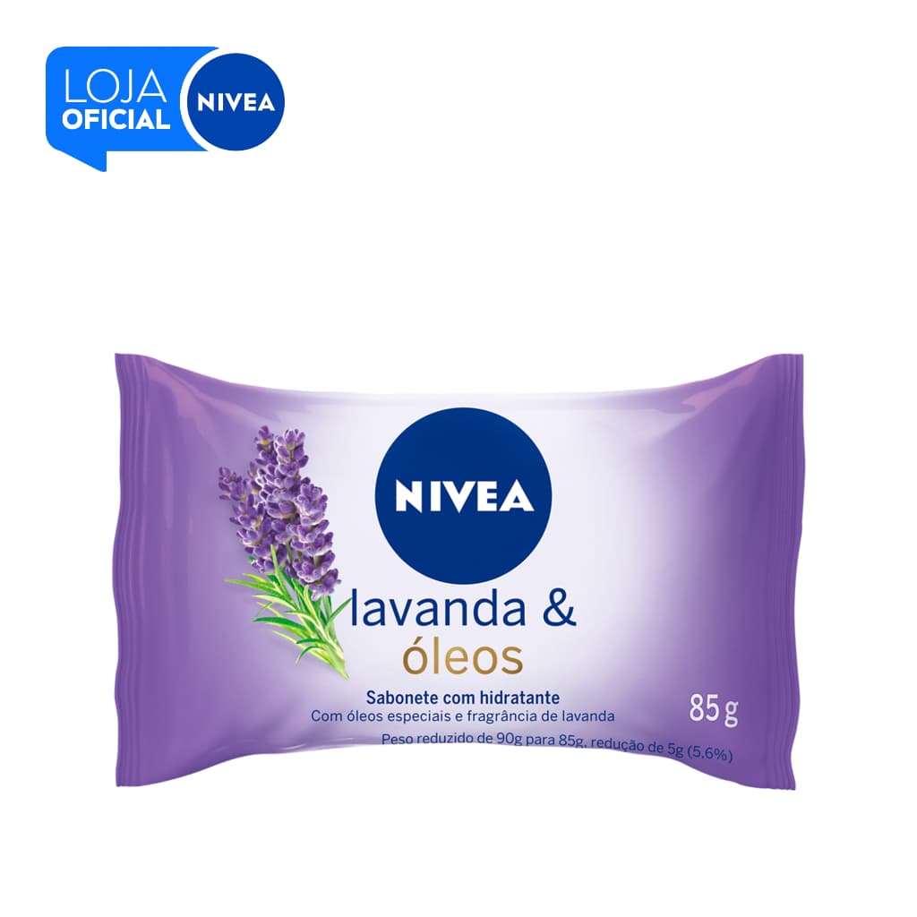 NIVEA Sabonete em Barra Lavanda & Óleos 85g