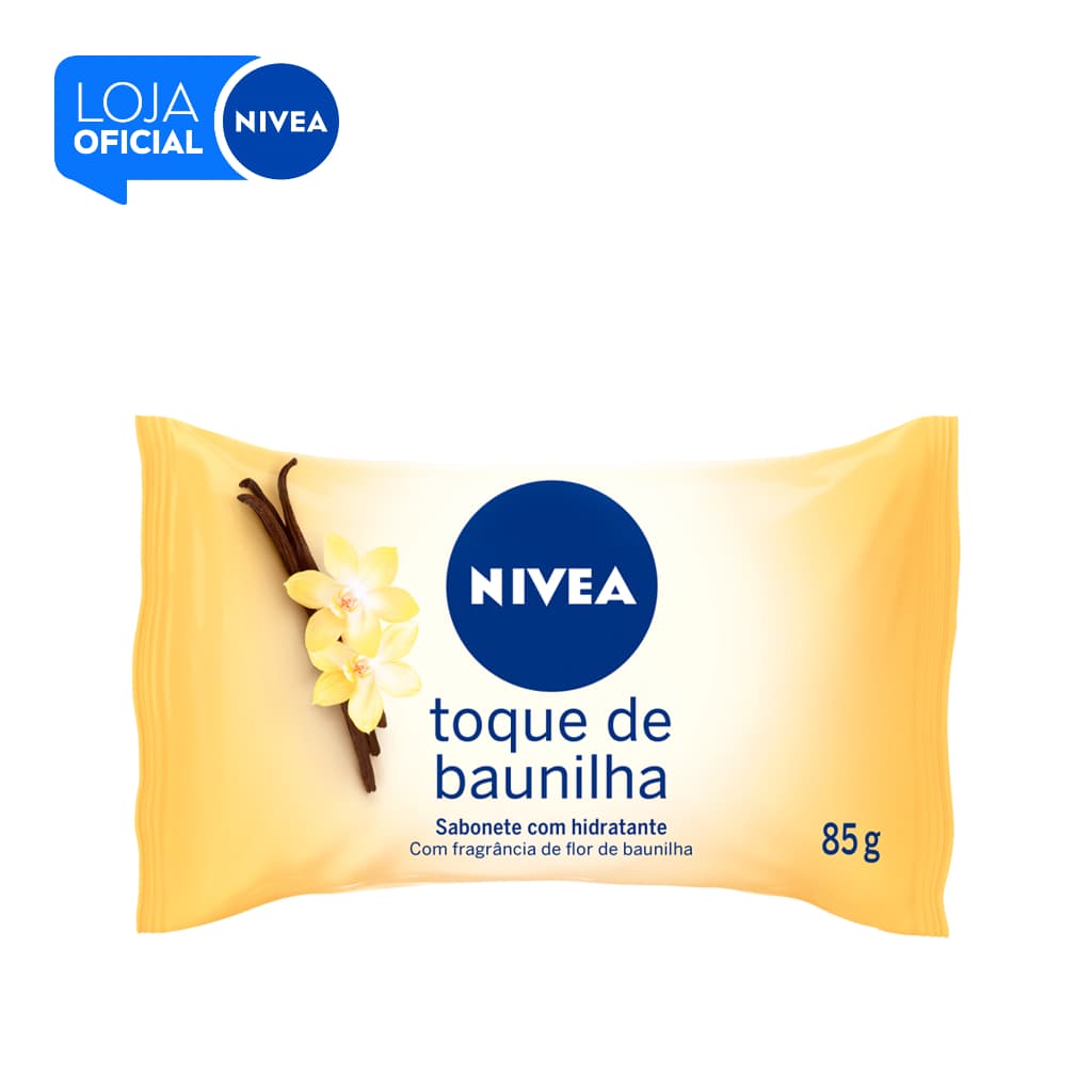 NIVEA Sabonete em Barra Toque de Baunilha 85g