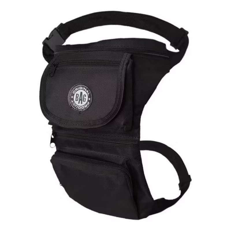 Bag Pochete de Perna Masculina Feminina Resistente à Água Multiuso 5 Bolsos Ajustável