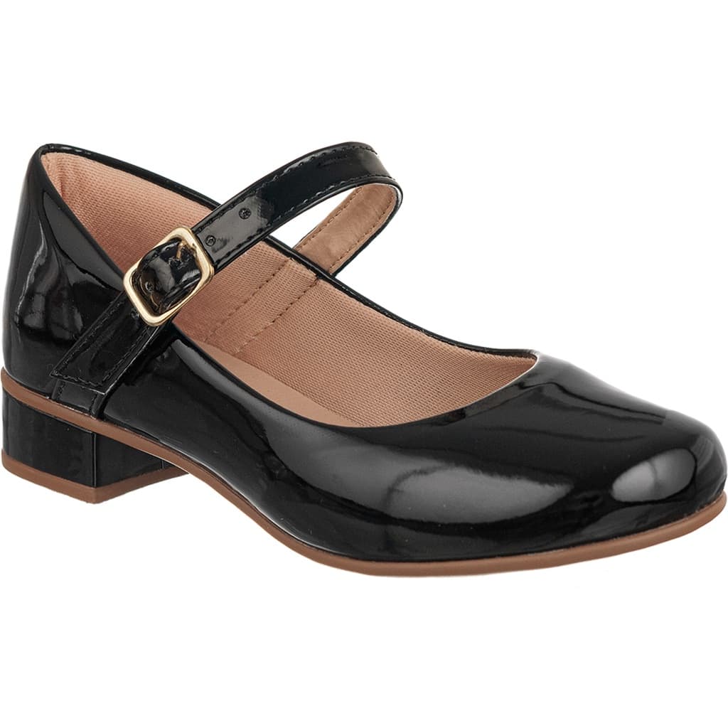 Sapatilha Sandália Infantil Menina Feminina Saltinho Boneca Salto Baixo Moda Elegante Blogueira Confortável Festa