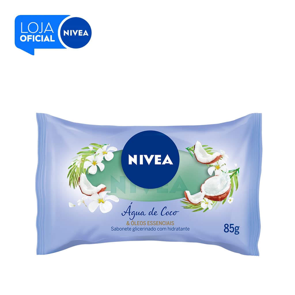 NIVEA Sabonete em Barra Água de Coco & Óleos Essenciais 85g