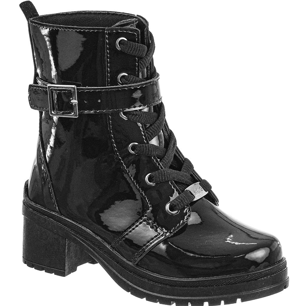 Bota Infantil GiGiL Teen Feminina Coturno Blogueira Plataforma Saltinho