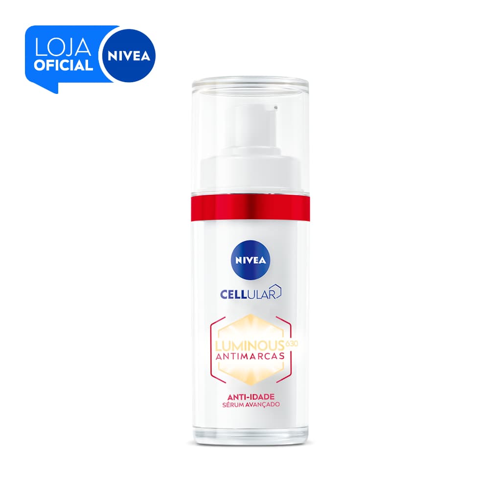 NIVEA Sérum Facial Cellular Luminous 630® ANTIMARCAS Anti-idade 30ml BBB 26
