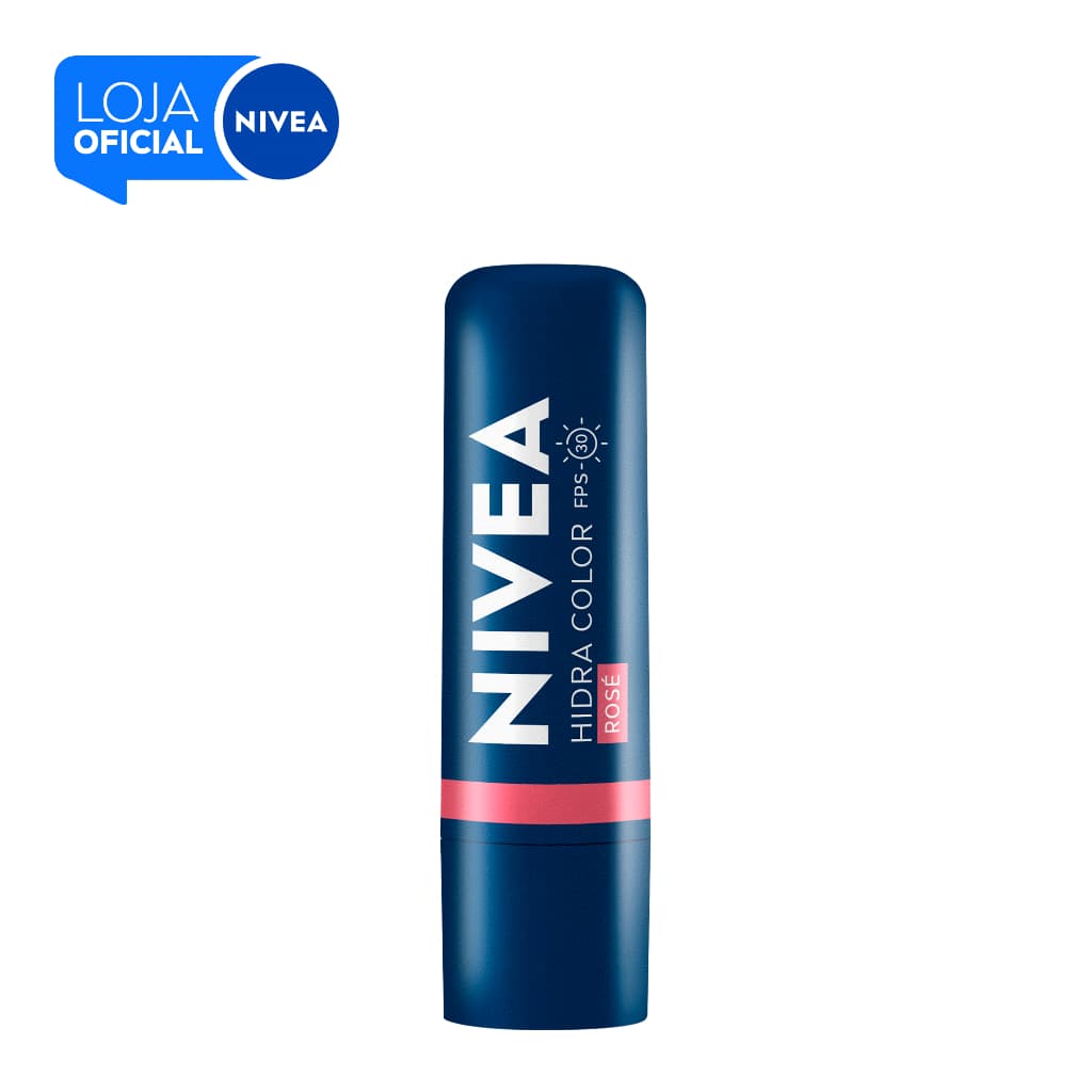 NIVEA Hidratante Labial Hidra Color Rosé 4,8g