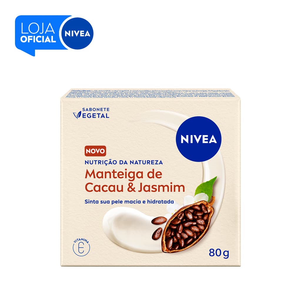 NIVEA Sabonete Manteiga Cacau e Jasmim 80g