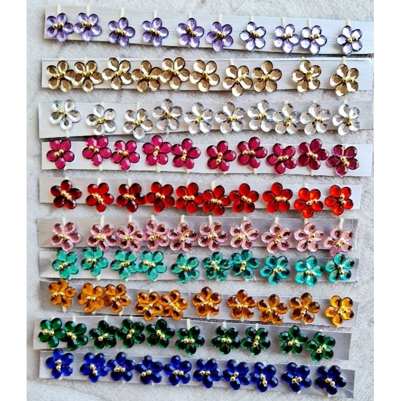 50 Chaton Flor Laços Pet Shop Banho Tosa  Elástico Penteado Cachorro Cães Gatos PONTOS DE LUZ promoção