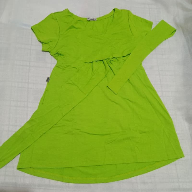 Blusinha Gestante verde M