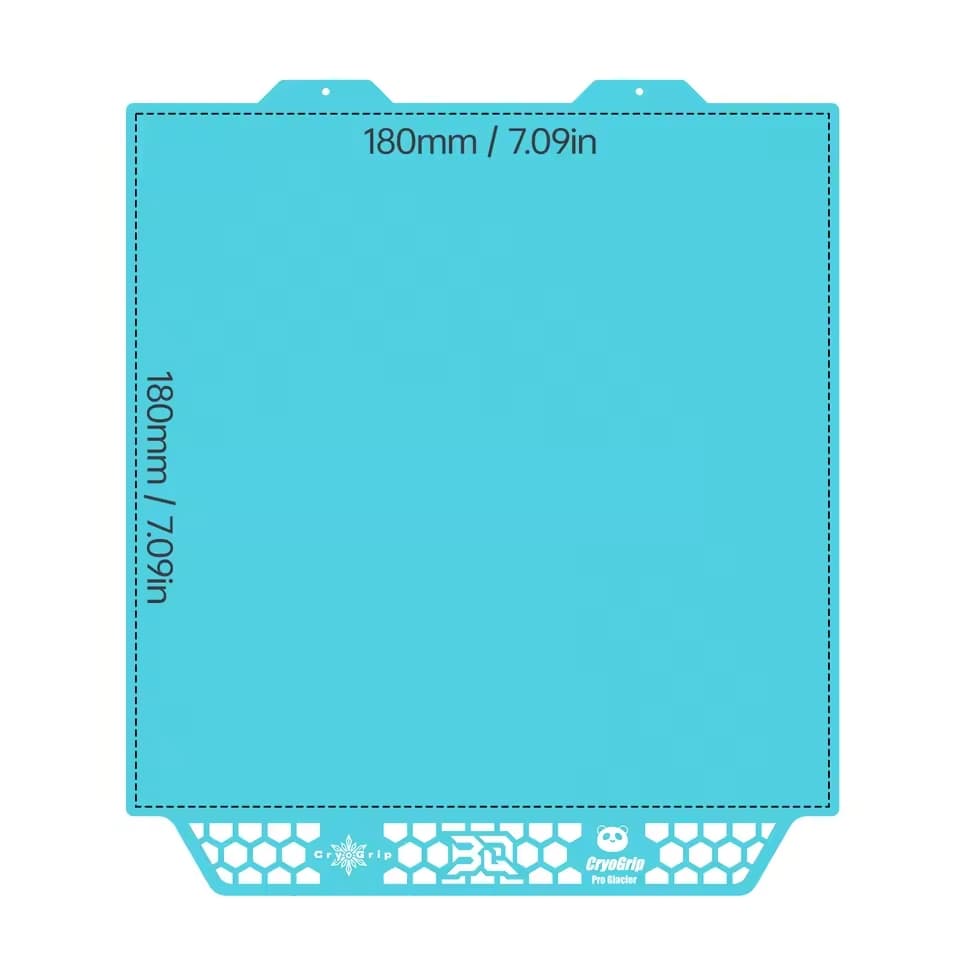 Placa Mesa Fria BIQU Glacier A1 Mini Impressora 3d Bambu BQ PANDA