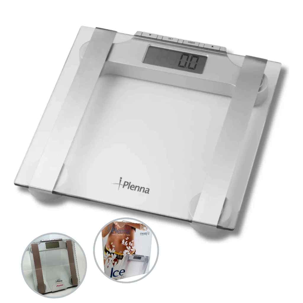 Balança Digital Corporal Alta precisão Quadrada até 150kg vidro temperado modo fit bioimpedância