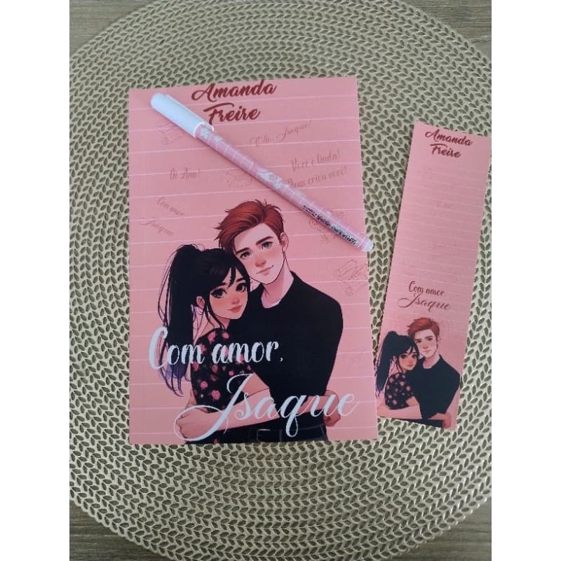 Livro Com Amor, Isaque  - romance cristão