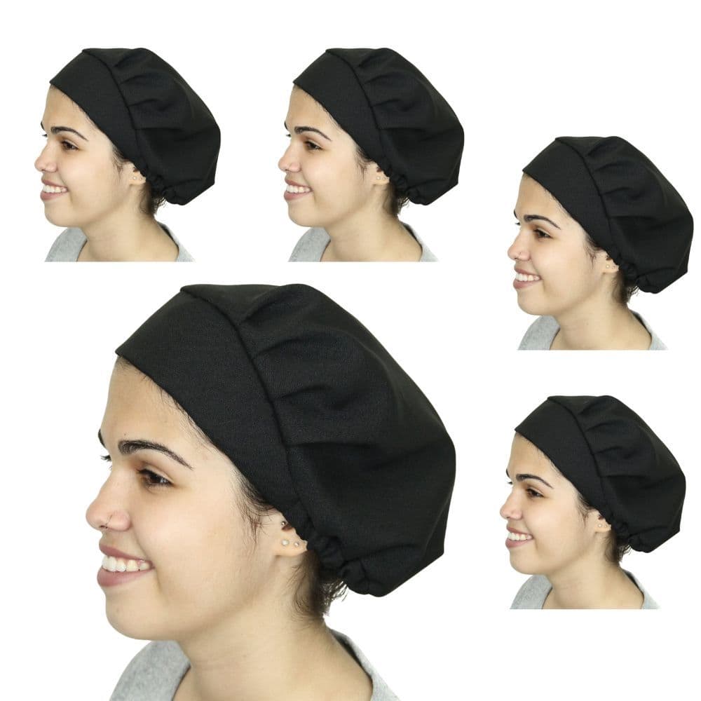 Kit 5 Toucas De Cozinha Em Oxford Unissex Chef Restaurante