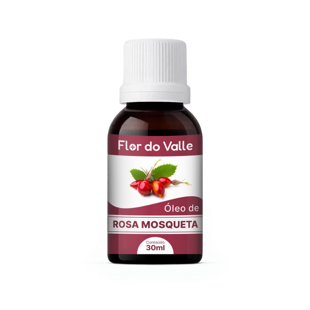 Óleo de Rosa Mosqueta Rubiginosa 30ml Flor do Valle
