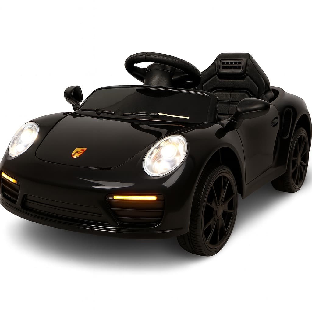 Quadriciclo Elétrico Carro Compact Infantil com Controle Remoto Carrinho de Passeio com Farol