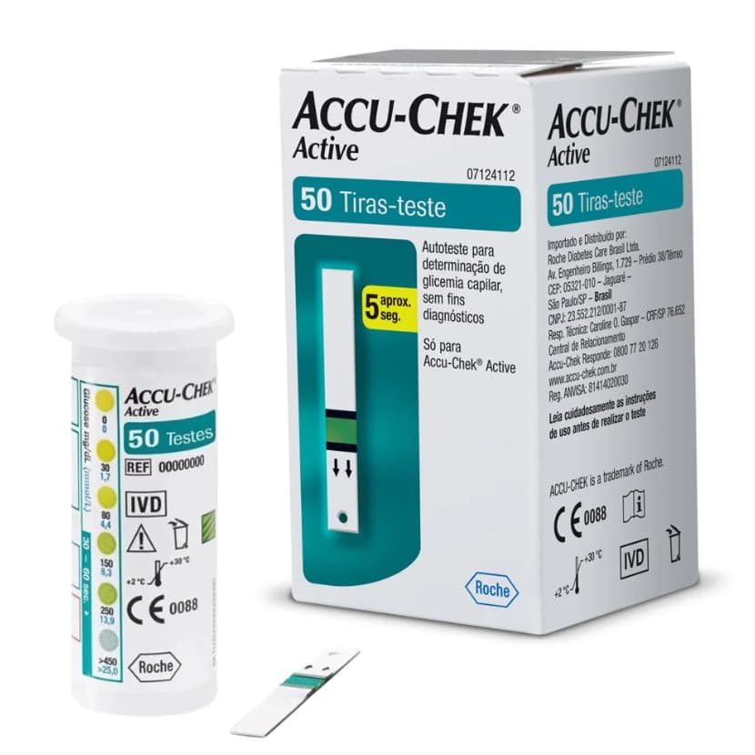 Tiras Accu-Chek Active Com 50 Unidades