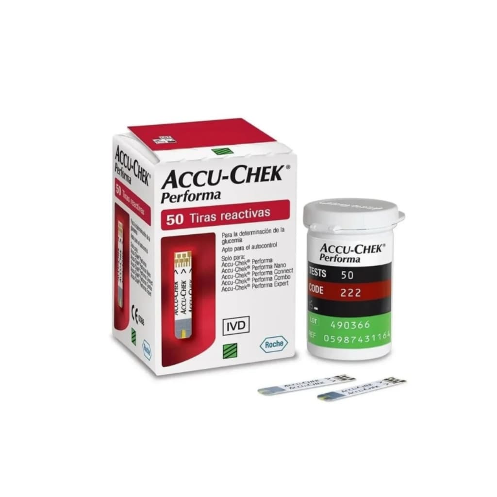 Tiras Accu-chek Performa Caixa Com 50 Unidades Promoção