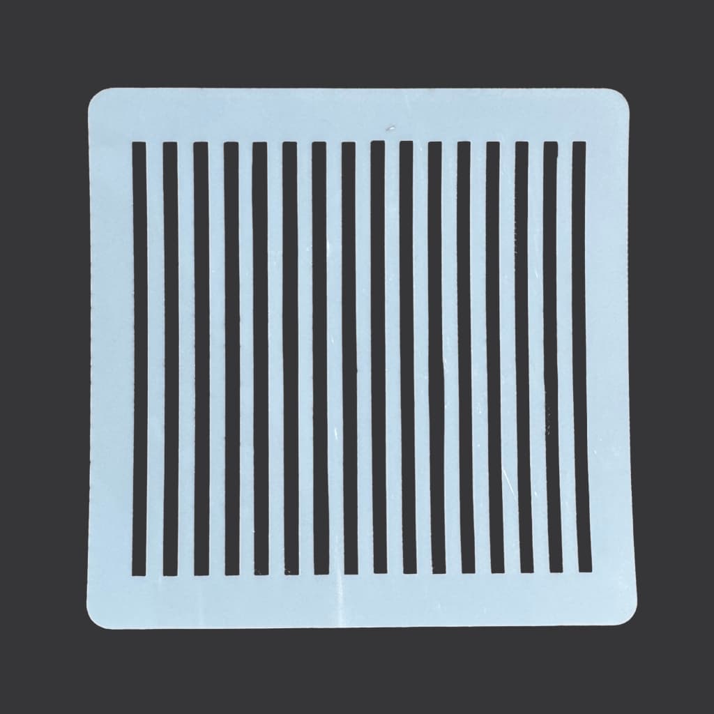 Estêncil Stencil Molde Linhas – Ideal para Pintura, Cartões, Scrapbook, Artesanato Decoracao Listras