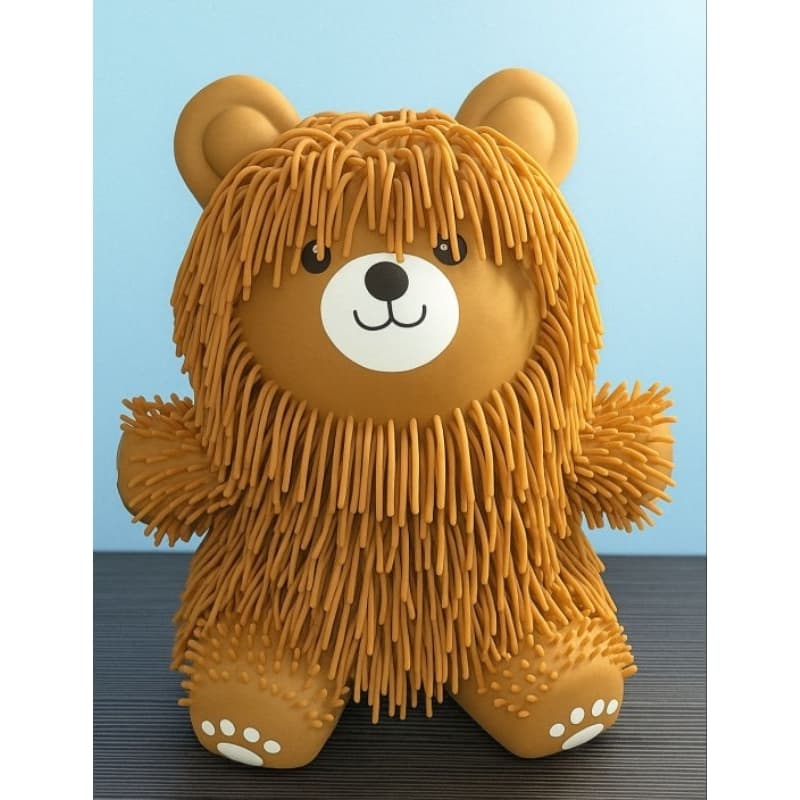 Brinquedo Squishy Leão Brilha no Escuro(Silicone) Antiestresse Autismo