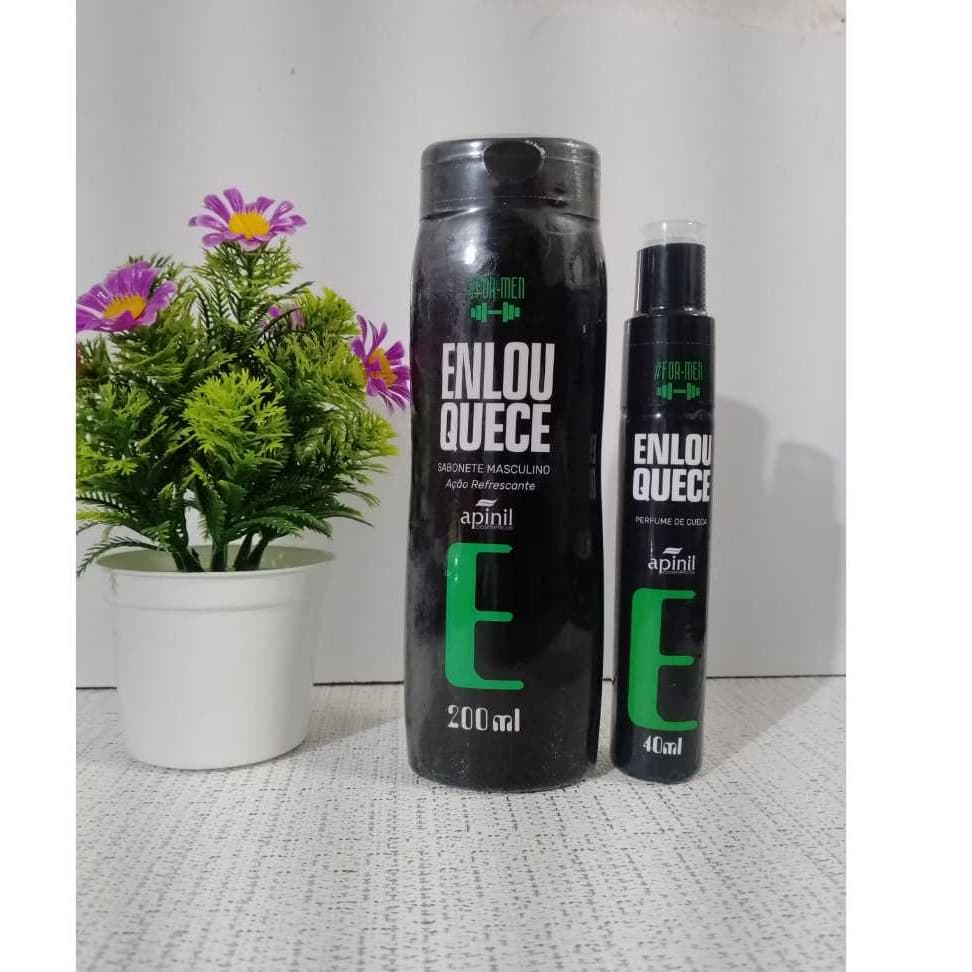 Kit Masculino Enlouquece For Men – Sabonete + Perfume de Cueca (Apinil Cosméticos)