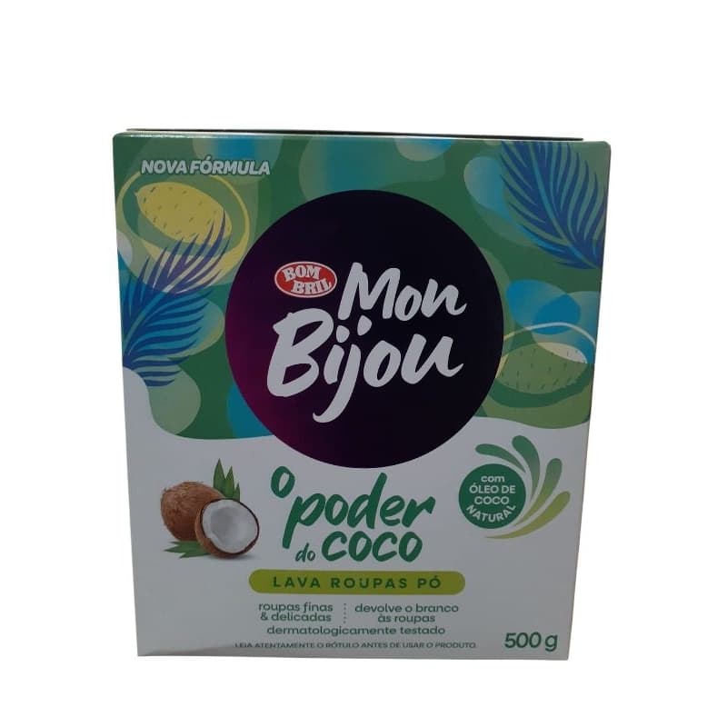 Sabão em Pó de Coco Mon Bijou 500g Bombril