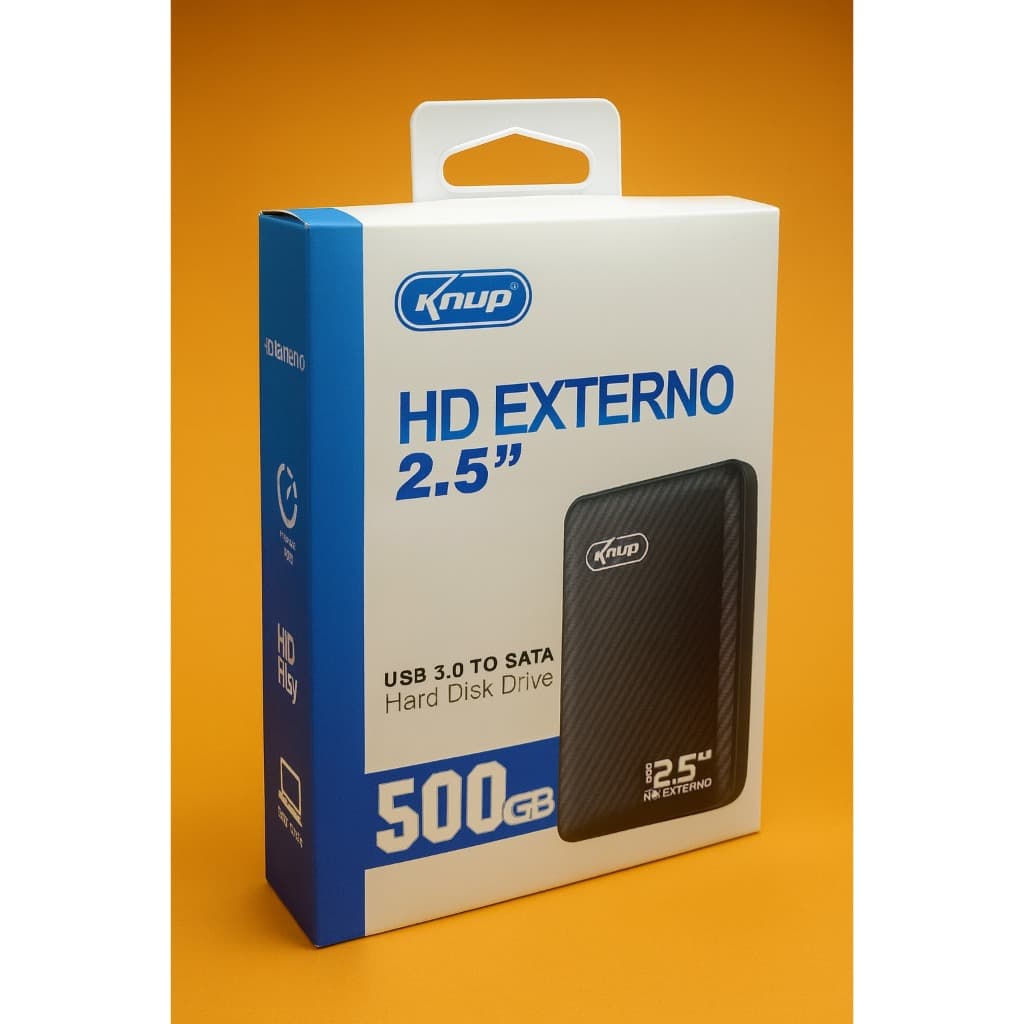Hd Externo 500gb Portátil Usb 3.0 Para Ps4 Ps5 Xbox Pc Preto