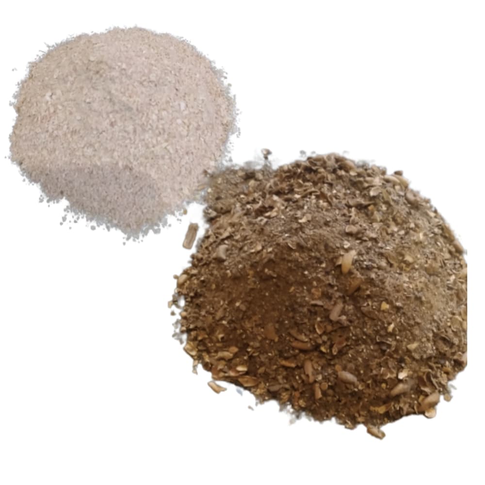 Super Adubo kit 1kg de Torta De Mamona  + 1kg de Farinha para plantas