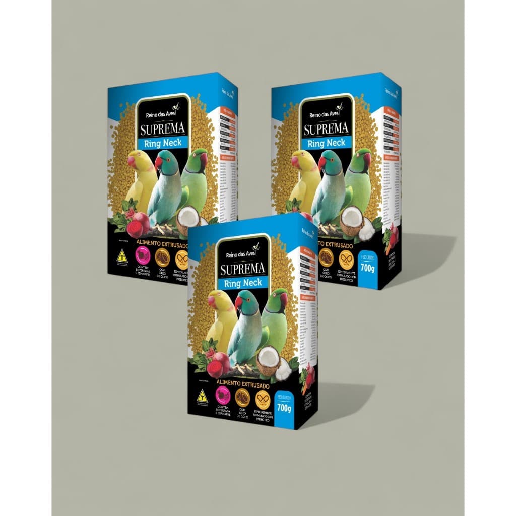 KIT 3 SUPREMA RING NECK 700G