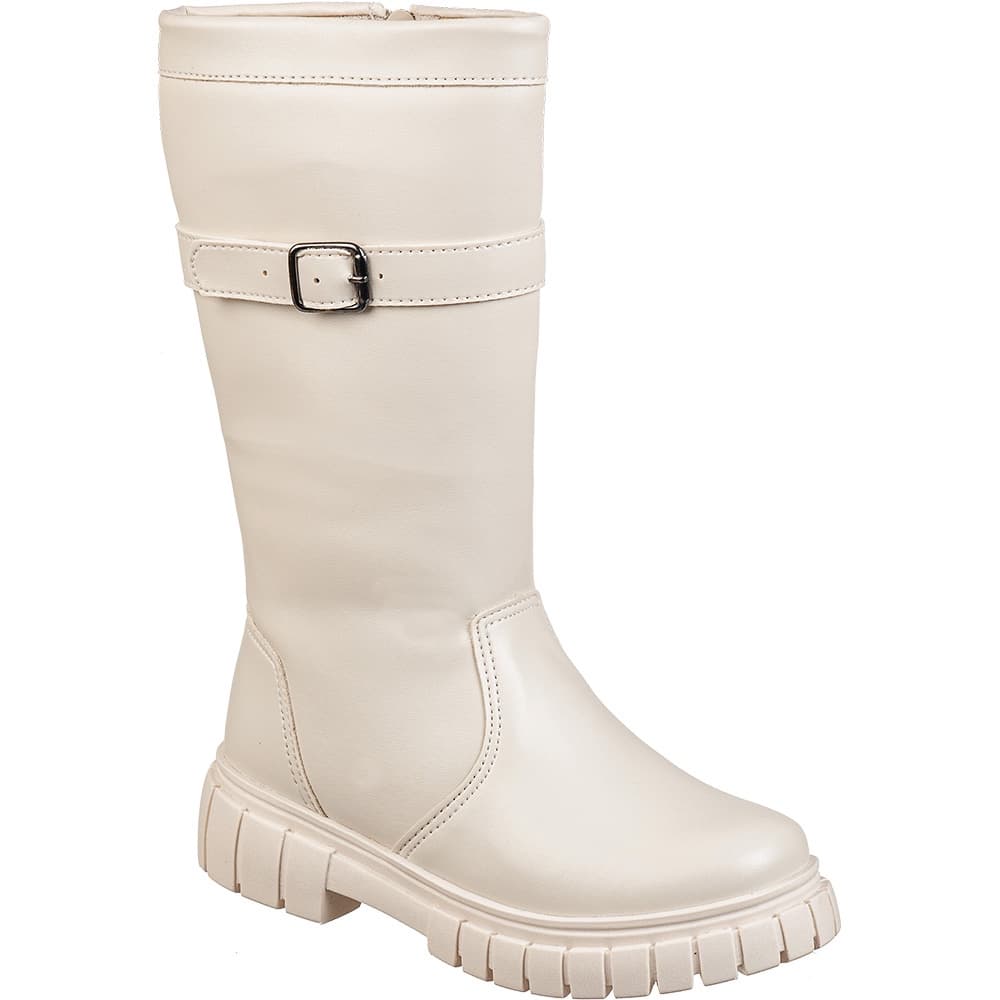 Bota Montaria GiGiL Teen Infantil Coturno Feminino Meninas Cano Alto Confortável Moda Blogueira