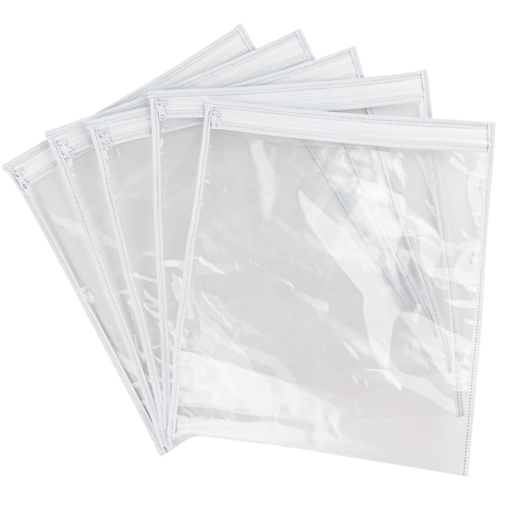 Kit 10 Saquinhos Organizadores P e M Com Zíper Multiuso Envelope Maternidade/Guarda Roupas/Mala De Viagem