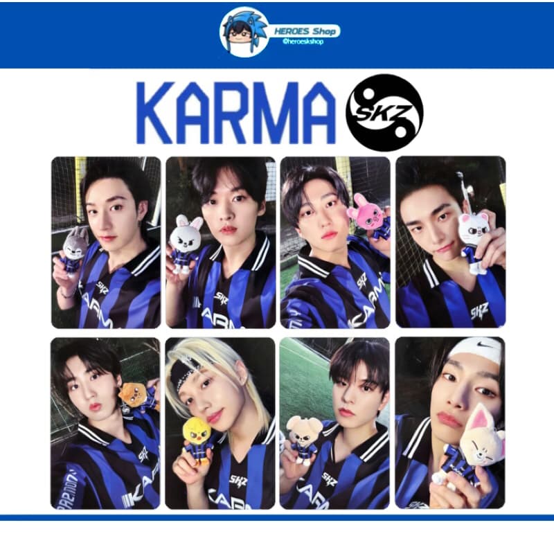 KIT/SET PHOTOCARDS STRAYKIDS KARMA