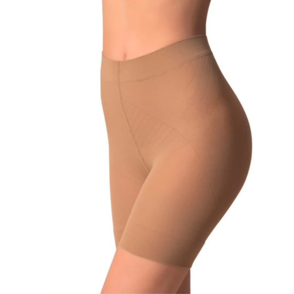 Short Modelador Feminino Selene Original Sem Costuras Laterais Elastano 9815
