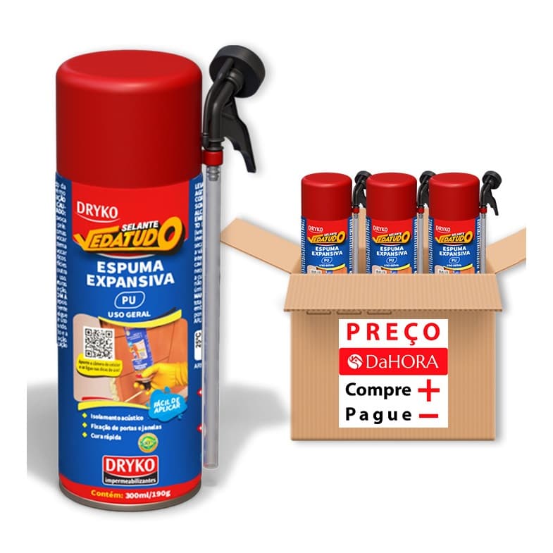 Espuma Expansiva Selante Vedatudo 300ml