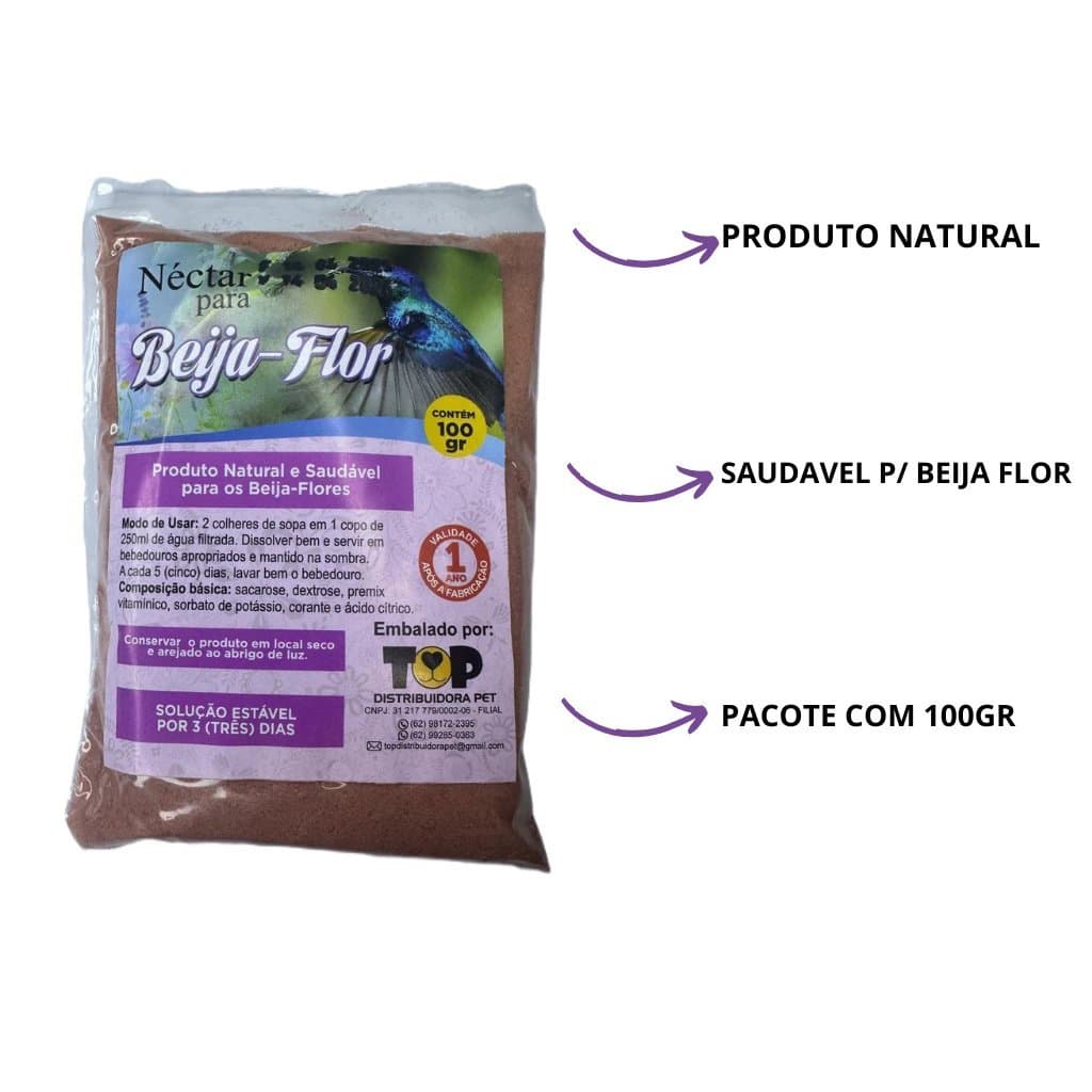 Néctar Beija-Flor 100gr Natural Nutritivo Saudável