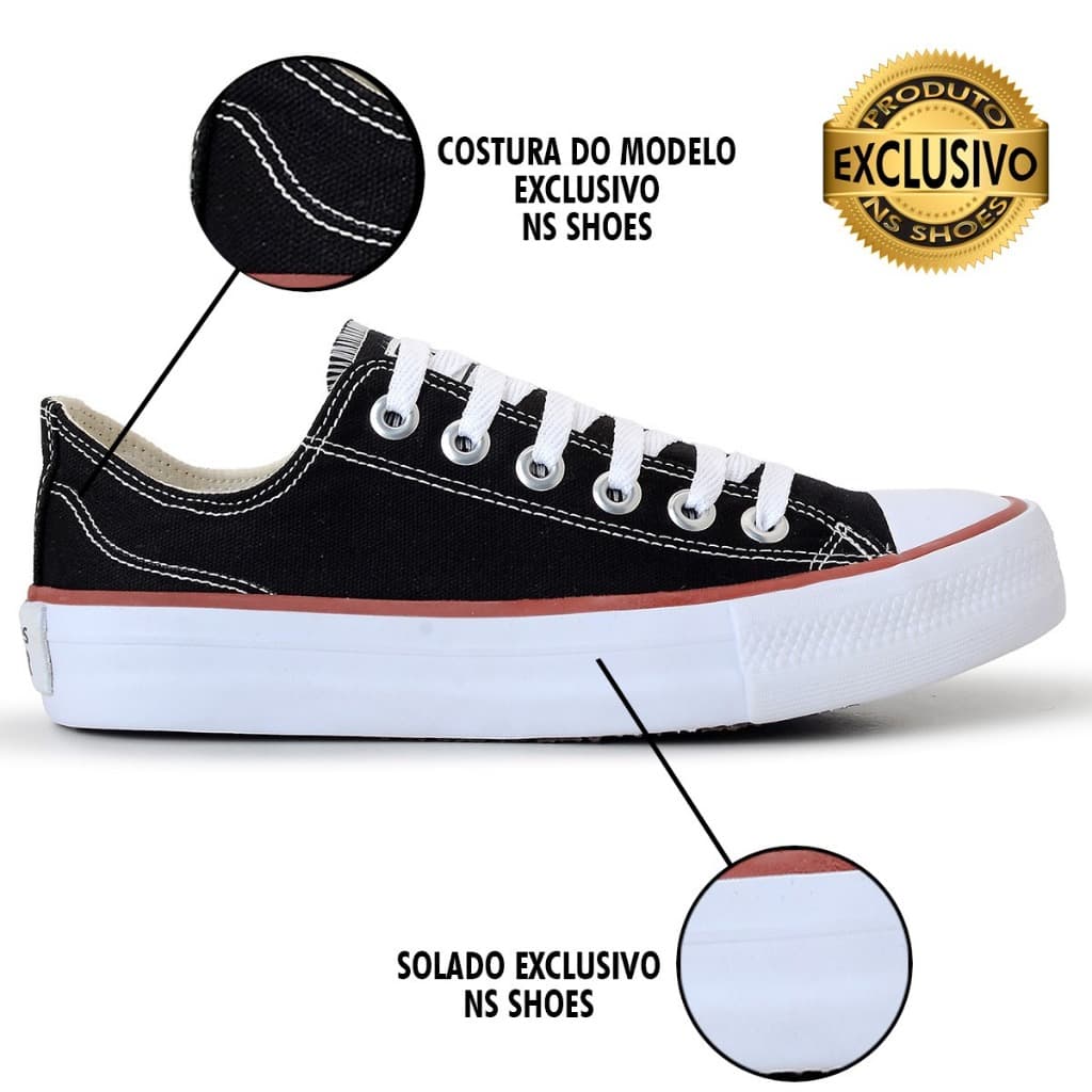 Tênis Unissex Casual Esportivo NS STAR Tradicional Retrô